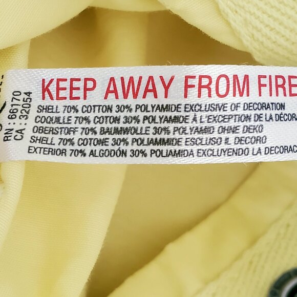 Free People FP Movement Mesmerize Me Yellow Cargo Pants High Rise Sz XS - Picture 12 of 16